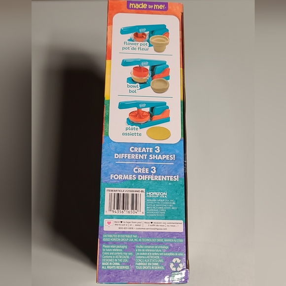 Made by Me! Sand Dough Pottery Press (Does Not Include All Items) - Picture 2 of 10